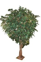Ficus benjamina geant artificiel h 350 cm l 220 cm 9280 feuilles sur platine - d