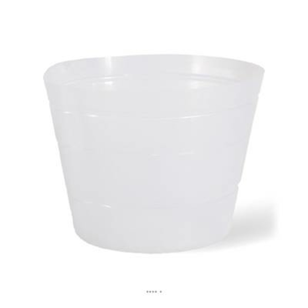 Liner de plantation facile silicone ø50cm h38cm int. Rond transparent - dimhaut: