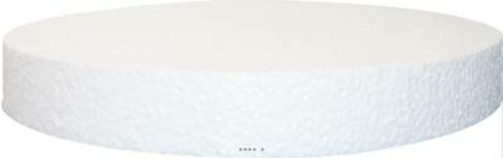 Ajusteur polystyrène ø 37 cm h 6 cm int. Cylindre blanc - dimhaut: h 37 cm - cou