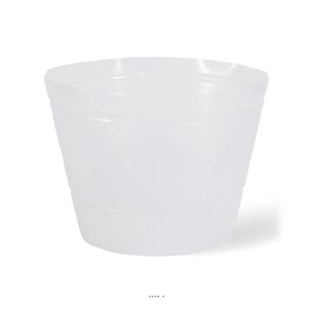 Liner de plantation facile silicone ø40cm h30cm int. Rond transparent - dimhaut: