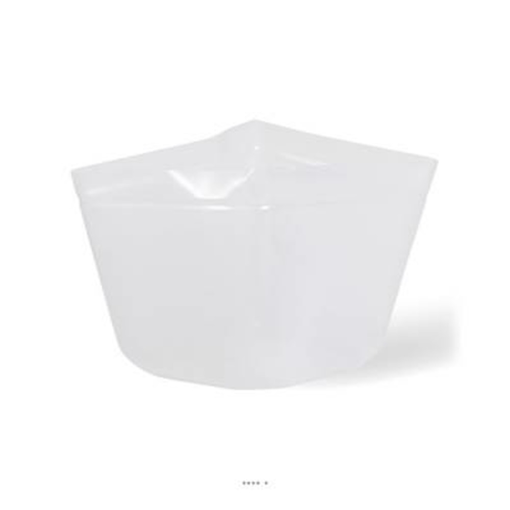 Liner silicone 32 cm x 32 cm h 30 cm int. Carré transparent - dimhaut: h 32 cm