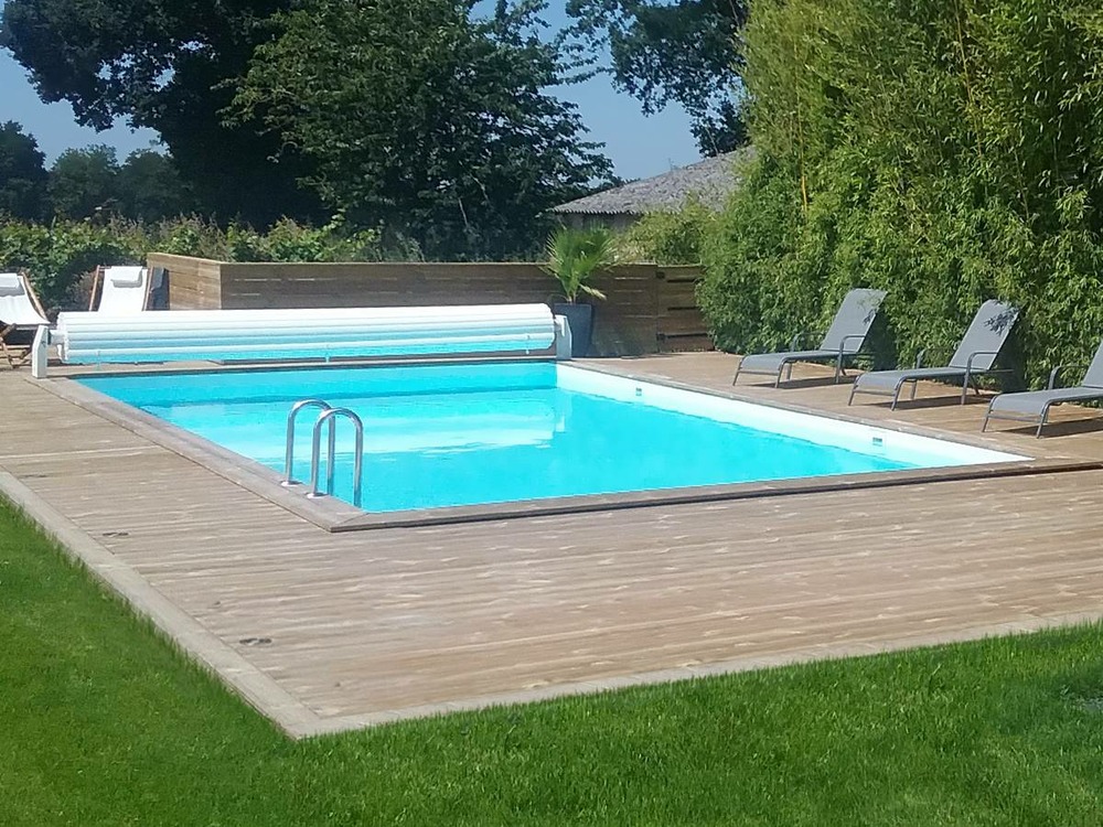 Piscine bois en kit rectangle oceano - 9. 20 x 5. 20 x 1. 44 m