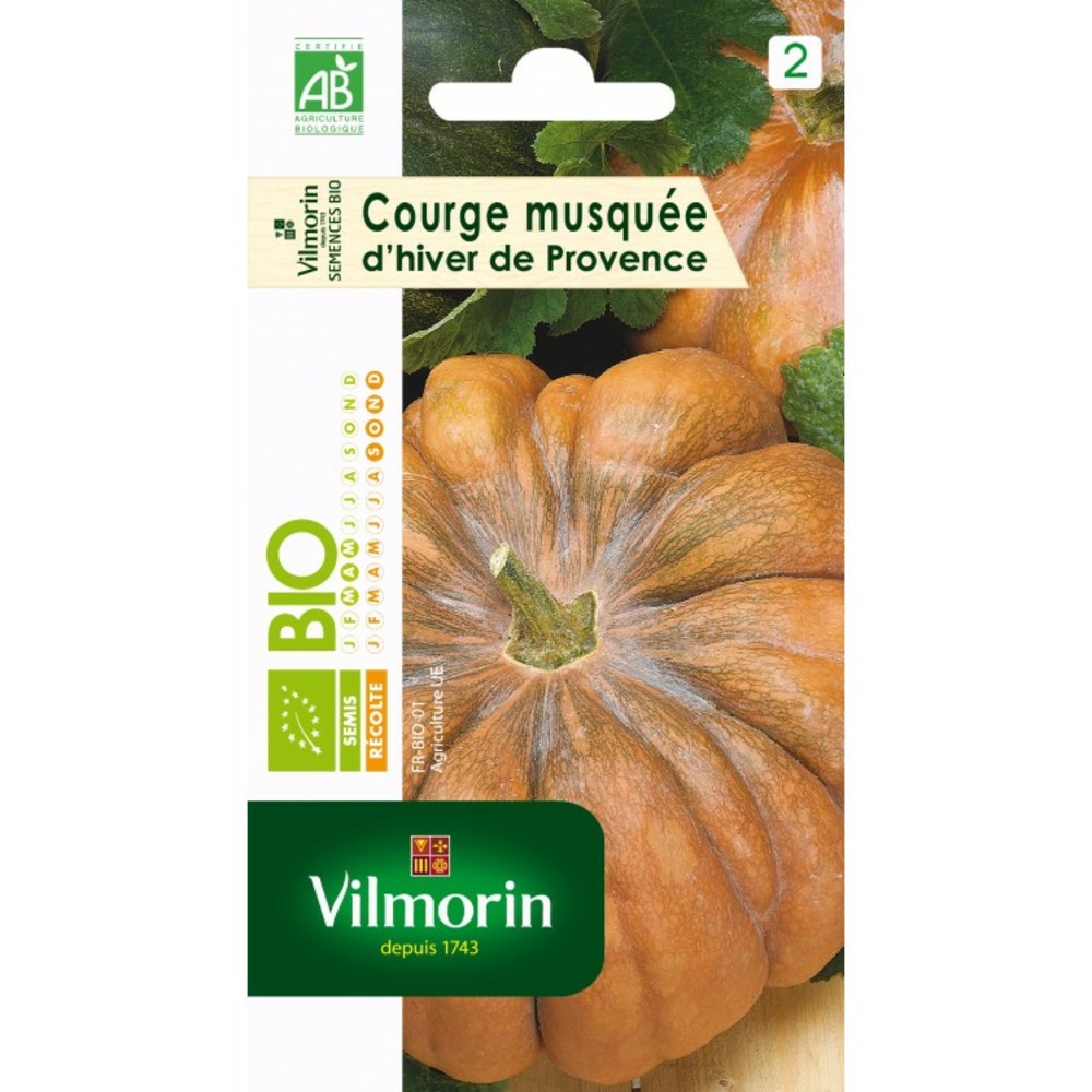 Vilmorin courge musque provence bio