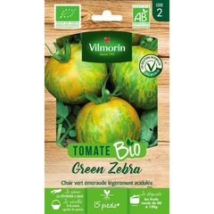 Vilmorin - tomate green zebra bio