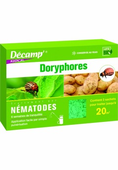 Nématodes contre les larves de doryphores