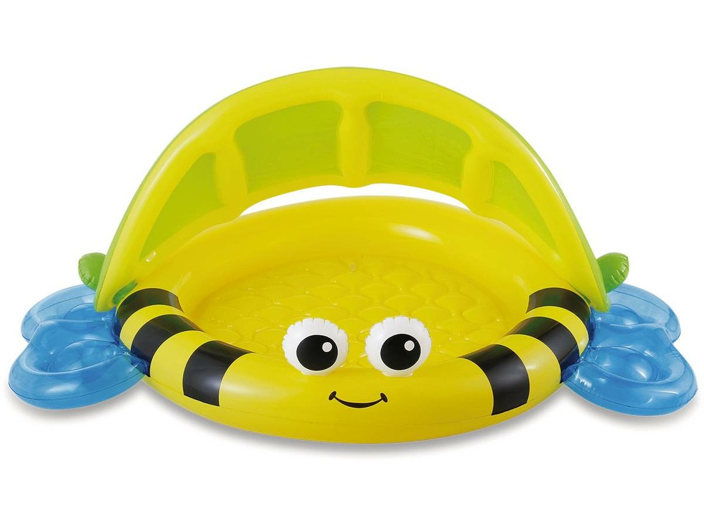 Piscine gonflable pour enfants "lil bug" - 132 x 102 x 55 cm