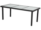 Table de jardin "st tropez 6" - atlanta - 150 x 90 x 74 cm - noir