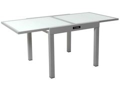 Table de jardin aluminium extensible "Porto 8" - Phoenix - Argent
