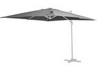 Toile pour parasol jardin déporté "sun 3" - 3 x 3 m - gris