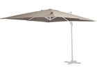 Toile pour parasol jardin déporté "sun 4" - 3 x 4 m - taupe