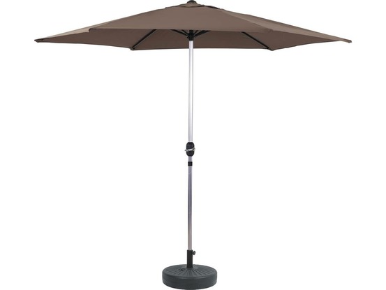 Parasol jardin droit alu