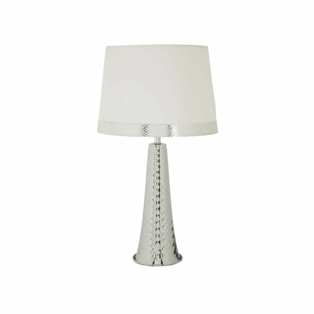 Lampe de table en métal tower 30 x 54 cm argent
