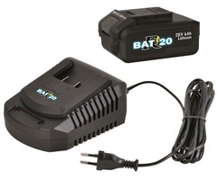 Chargeur rapide+batterie 4 amp R-bat20