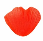 Petales de Rose artificiels x 100 Orange avec Feuilles en tissu