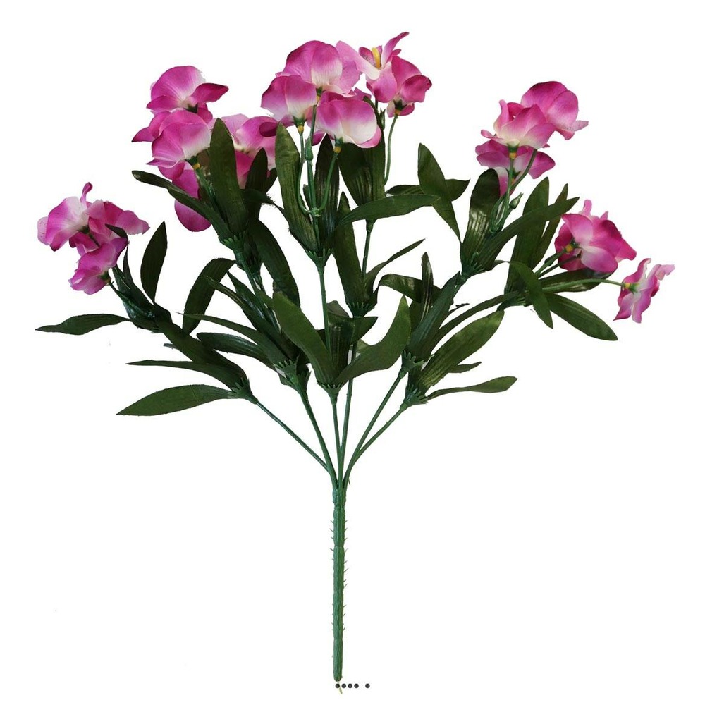 Bouquet d'OrchidÃ©es artificielles 21 fleurs