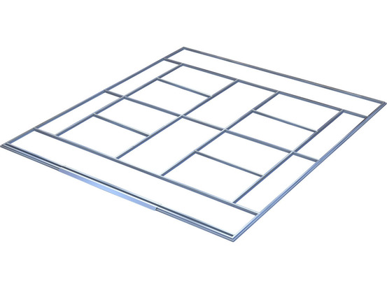 FONDATION - ABRI DE JARDIN ROSAS 10,85 M²