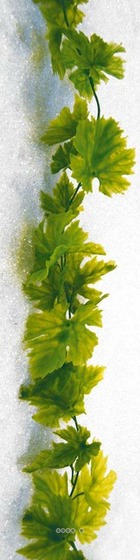 Guirlande de feuillage vert artificiel en plastique l 2 m