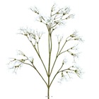 Jasmin artificiel en piquet h 50 cm superbe branche fleurie blanc