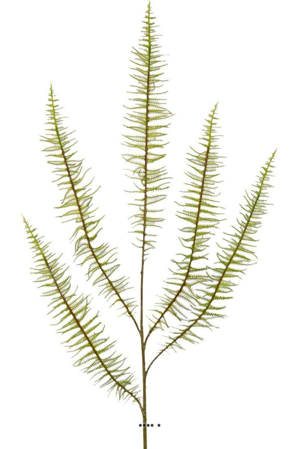 Fougere artificielle en branche H 69 cm 5 feu