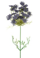 Carotte sauvage factice en tige h45cm idéale pour bouquet mauve violet - couleur