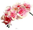 Orchidee tao factice h105cm 8 fleurons 5 boutons qualité rose soutenu - couleur: