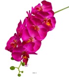 Orchidee tao factice h105cm 8 fleurons 5boutons de qualité rose fushia - couleur