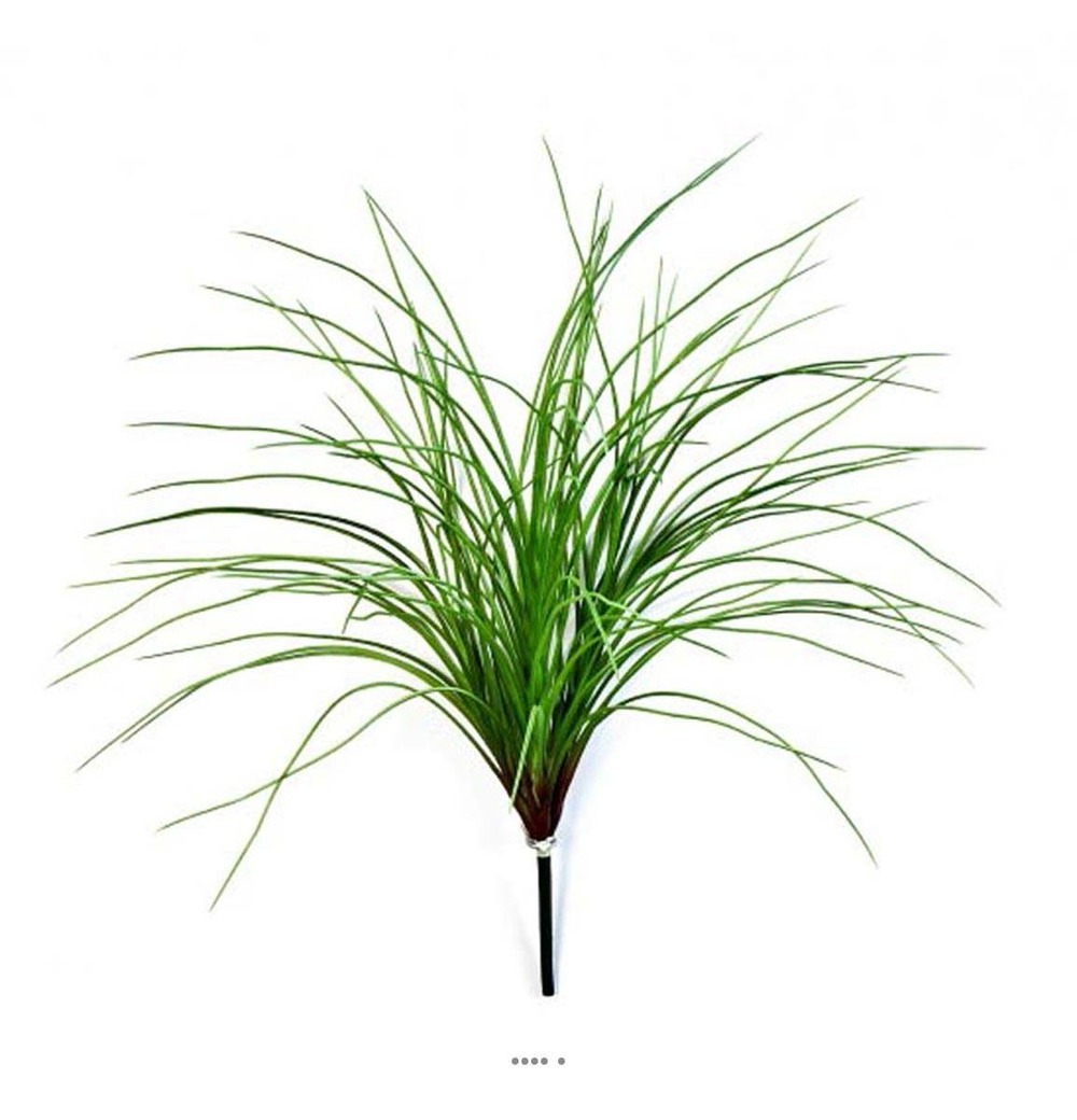 Herbe artificielle plastique h 55 cm en piquet superbe effet