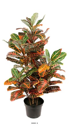 Croton plante artificielle en pot