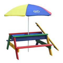 Table Sable et Eau Nick + parasol