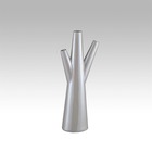 Vase ceramique blanche perle l 16 x 8 2 x h 40 cm