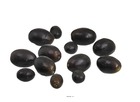 Olives artificielles noires x 24 diametre 2 a 3 cm - couleur: noir
