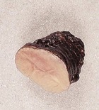 Demi rosbeef roti artificiel en plastique soufflé l 130x100 mm