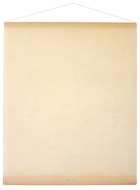 Tenture de salle uni ivoire en tissu non tissé 80 cm x 12 m - couleur: crème