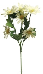 Marguerites artificielles en branche h 68,5 cm crème - couleur: crème