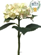 Hortensia artificiel en branche, h 48 cm champagne - best - couleur: sable