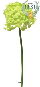 Fleurs de viorne artificielles en tige, h 30 cm vert - best - couleur: vert