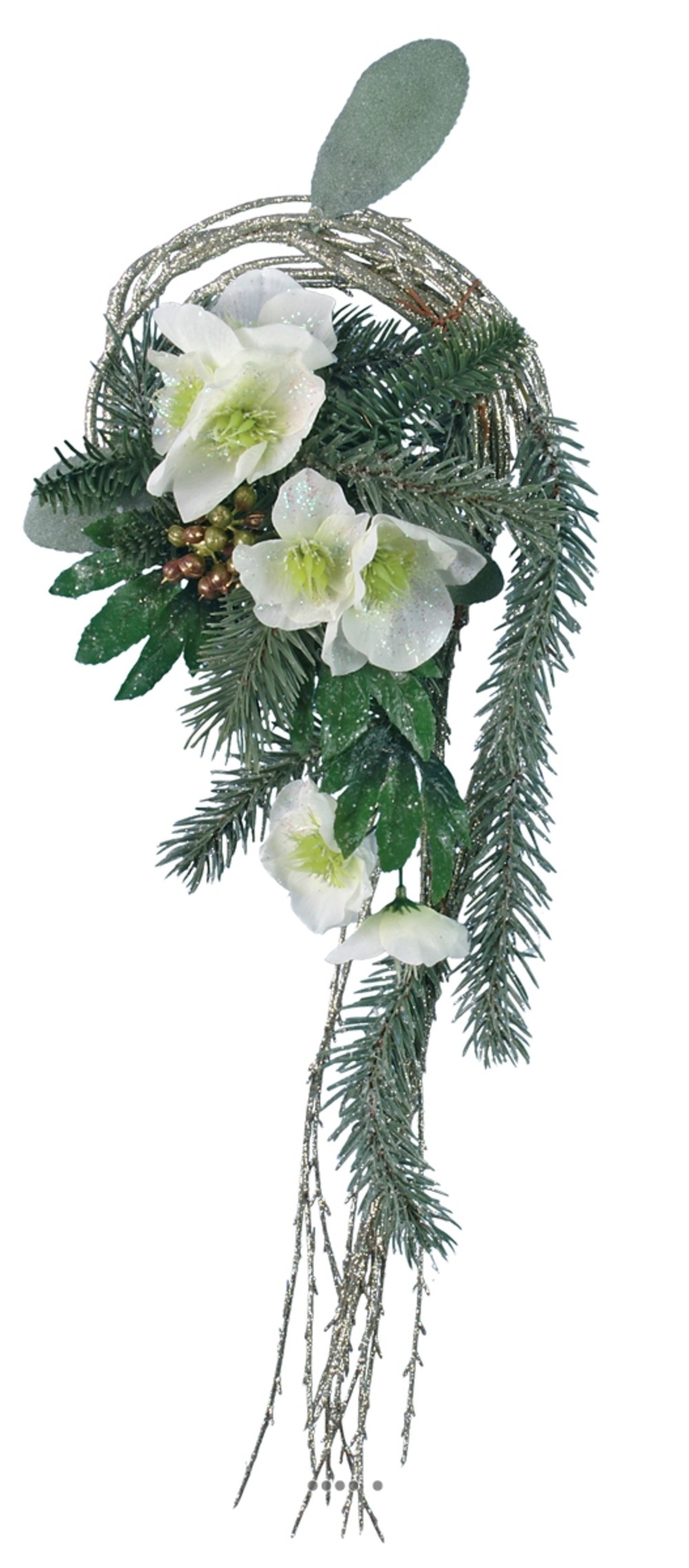Décoration noel sapin et bois l 45cm artificielle