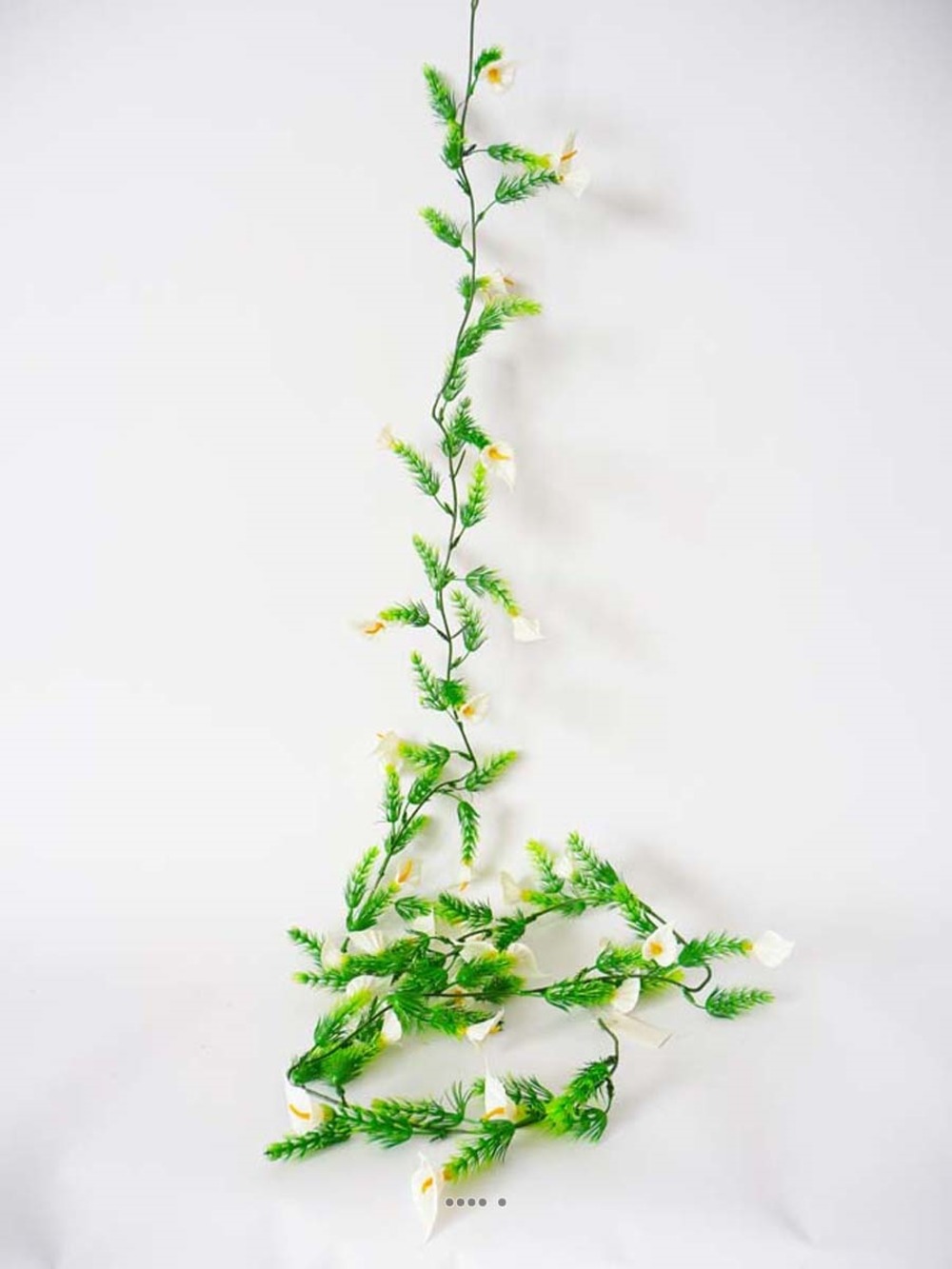 Guirlande de 30 Arums Callas artificielle