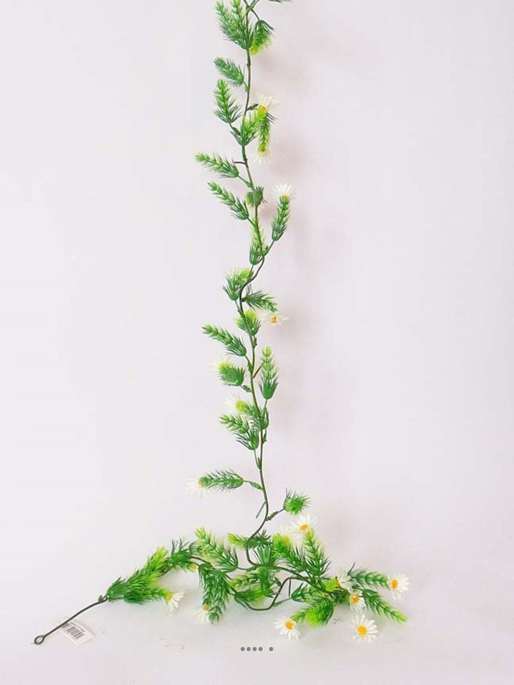 Guirlande de 30 marguerites artificielles