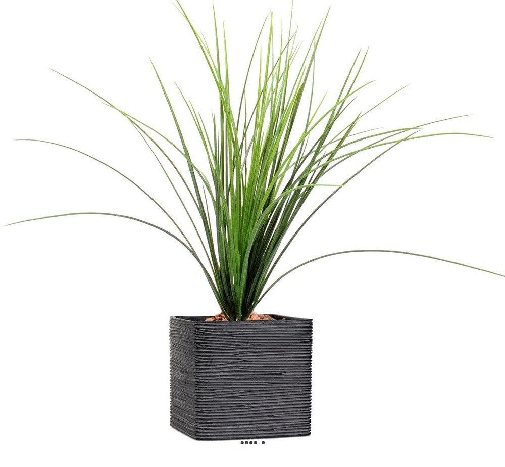 Herbe folle en piquet artificielle H 55 cm