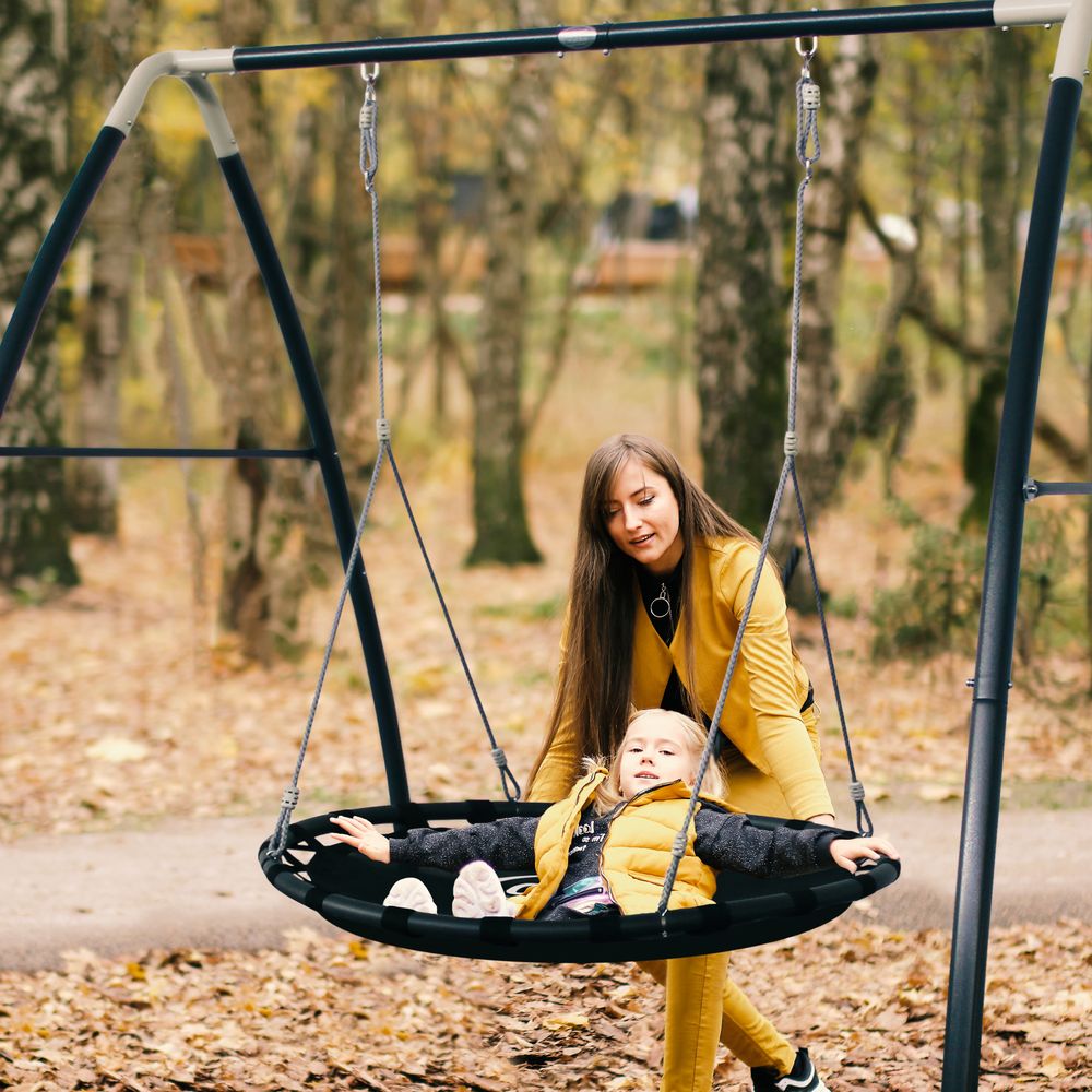 Balançoire Nid D'oiseau GO!elements Pour Extérieur - Supporte Jusqu'à 150 Kg, Neuve