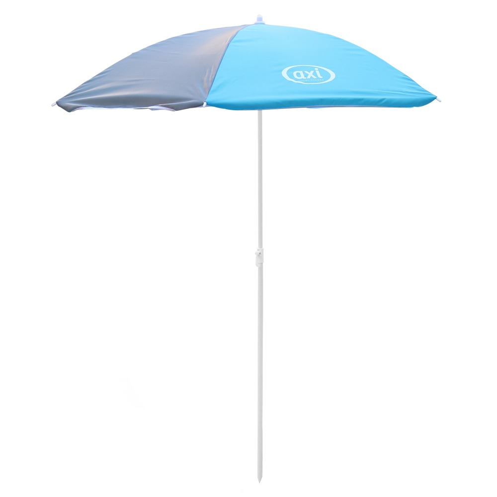 Axi parasol enfant ø125 cm - gris/bleu