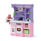 Step2 little baker cuisine enfant en rose / violet en plastique