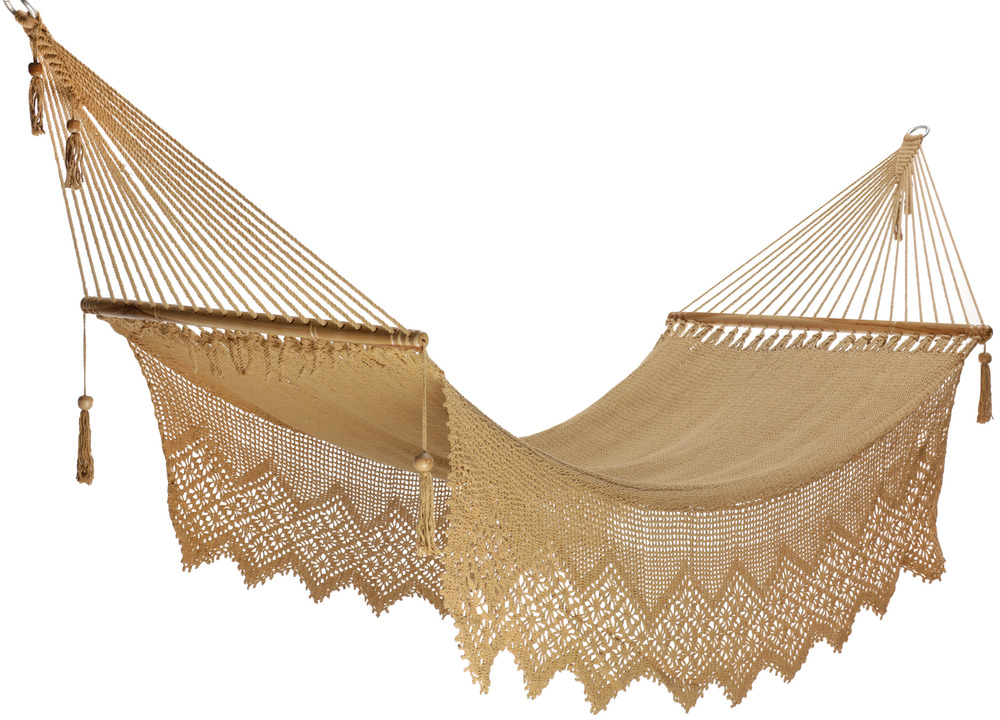 Hamac à barre deluxe león l beige