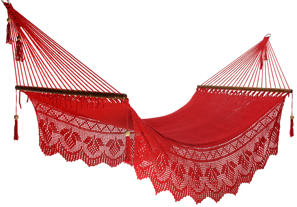 Hamac à barre deluxe chinandega l rouge