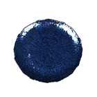 Assiette plate bleu indigo par boite de - 6