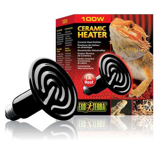 Emetteur de chaleur ceramic heater reptiles 100w