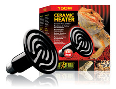 Exoterra - emetteur de chaleur ceramic heater reptiles 150w