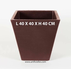 BAC LEA CHOCOLAT L 40 X H 1-(939890)