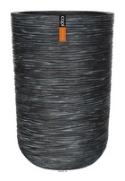 Bac fibres et magnesium hilo ext. Eggpot haut d 32 x h48 cm noir - dimhaut: h 48
